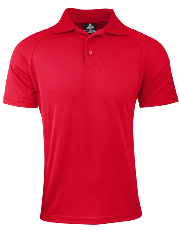 MENS KEIRA POLO RED S