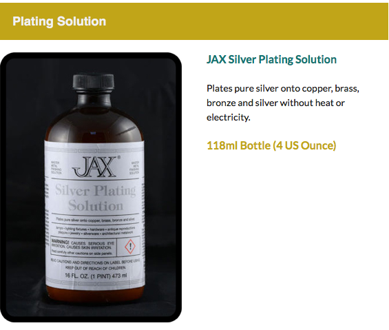 JAX Plating Solution