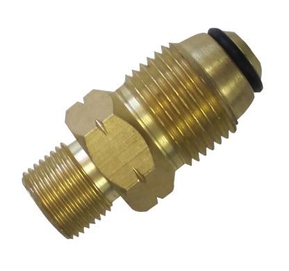 Tesuco Adaptor Brass 3/8” BSP LH to POL