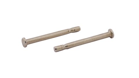 Post Plain - 18ct White Gold