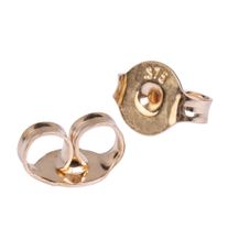 Butterflies - 9ct Yellow Gold- 8.5x6mm Heavy