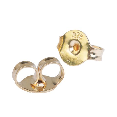 Butterflies - 9ct Yellow Gold- 8.5x6mm Heavy