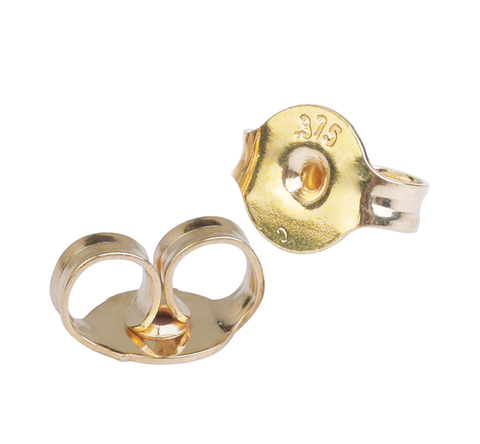 Butterflies - 9ct Yellow Gold- 8.5x6mm Heavy