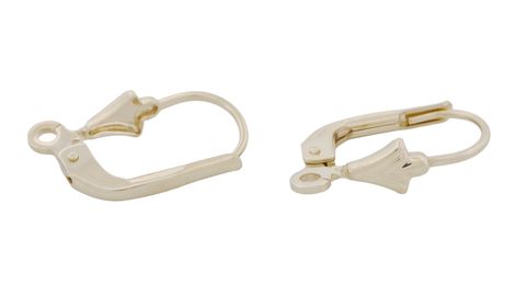 Continental Earclips - Fleur 9ct Yellow Gold