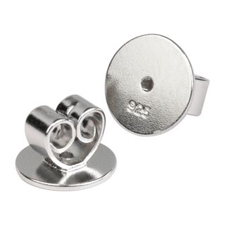 Butterflies - Sterling Silver Heavy Disc 5mm