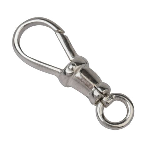 Sterling Silver 15mm Round Swivel Lobster Clasp with Large Ring