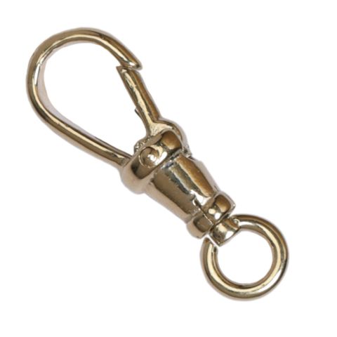 9ct Yellow Albert Swivel