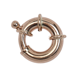 Bolt Ring - Heavy 9ct Rose Gold 12mm