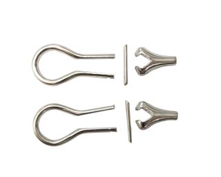 Keyholes - Sterling Silver 17mm