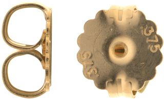 Butterflies - Scalloped Edge Sterling Silver 8mm