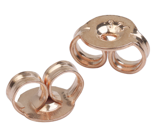 Butterflies - 9ct Rose Gold - 6x4.5mm Medium