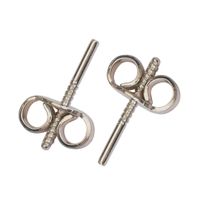 Posts & Butterflies Threaded - 9ct White Gold