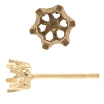 Ear Studs 6 Claw Heavy