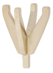 AD 4 Setting - 4 claw Deep - 18ct WG size: 4.6mm