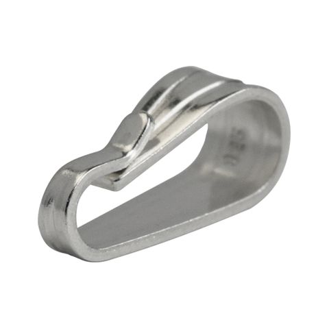 Bail - Sterling Silver 8 x 3mm (Large)