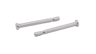 Post Plain - 9ct White Gold