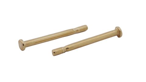 Post Plain - 9ct Yellow Gold