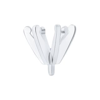 Ring Mount 6 Claw P Series - 18ct White Gold 5.8mm