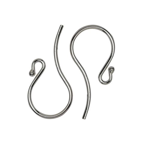 Shepherd Hooks Ball - Sterling Silver 23mm