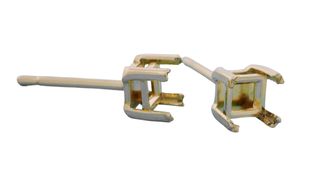 Square Princess Studs - 9ct Yellow Gold 3.5mm