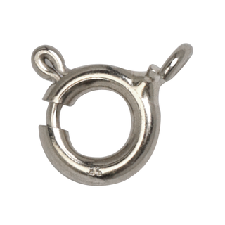Bolt Ring - 9ct White Gold 5mm