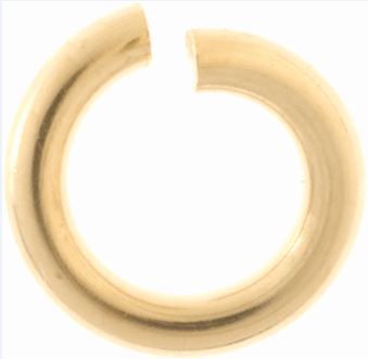 Rolled Gold Jump Rings