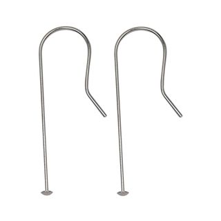 Shepherd Hooks Straight - Sterling Silver 31mm