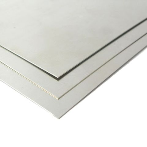 0.7mm S/S Sheet 100mm x 50mm  Australian Jewellers Supplies