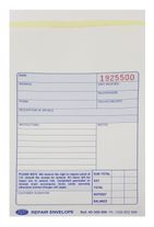 Repair Envelope Blue - 3 Part PK250