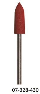 Sunburst Midget Bullet - 220 Grit Red