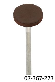 Shofu Sil/Carb Mounted Wheel Square Brownie