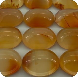 Carnelian - Oval 8mm x 10mm