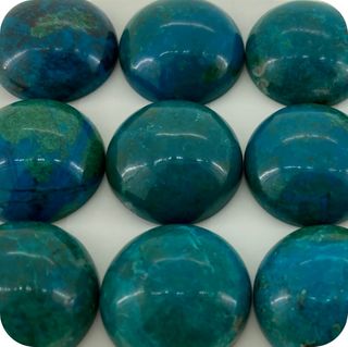 Chrysocolla - Green Round 10mm