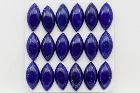 Lapiz Lazuli Marquis 10mm x 20mm