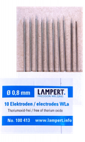 PUK Electrodes Ecopack 0.6mm 10 Pack