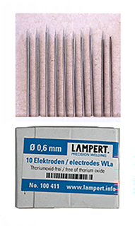 PUK Electrodes Ecopack 0.6mm 10 Pack