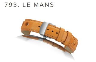 ROCHET Le Mans 20mm BLK Cowhide Butterfly Buckle K