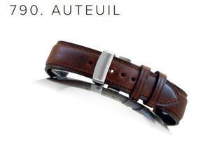 ROCHET Auteuil 18mm BLK Cowhide Butterfly Buckle I