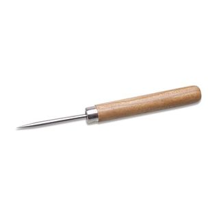 Slim Burnisher with Wood Handle - Straight