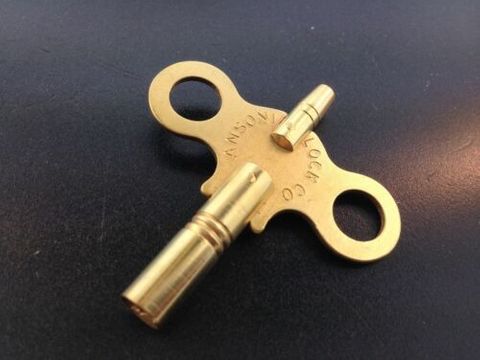 Brass Double-ended key