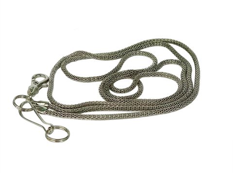 Loupe Chain - Nickel Crystal
