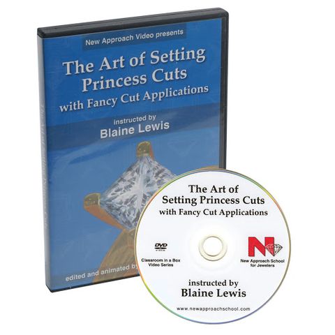 DVD GRS Art of Setting Princess Cuts wFancy Cut Ap