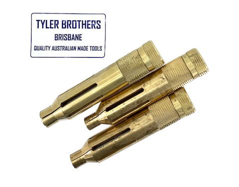 Tyler Brothers - Brass Inside Ring Clamps Set Of 3