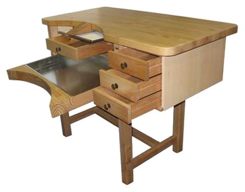 Workbench - MPF Wood Top 3 Drawer