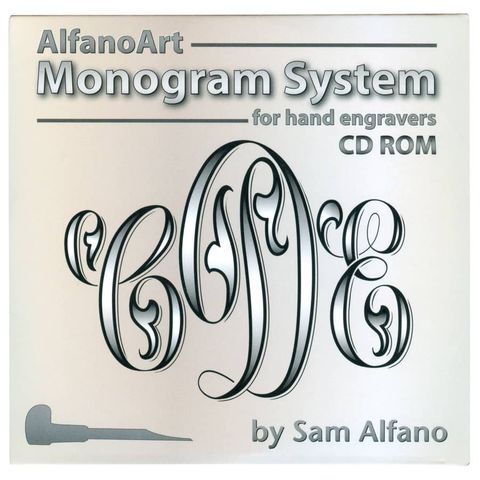 CD ROM - AlfanoArt Monogram System