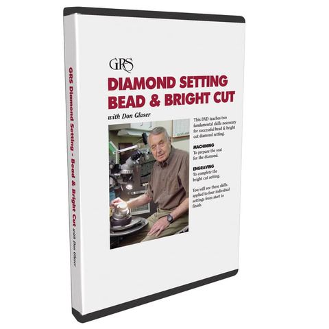 DVD - Dia Setting Bead & Bright Cut by Don Glasser