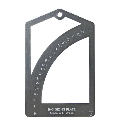 BAX Ring Sizing Plate