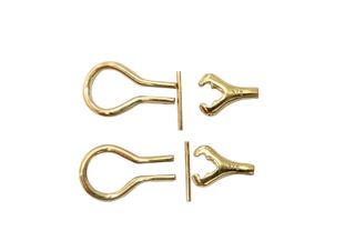 Keyholes - 9ct Yellow Gold 13mm