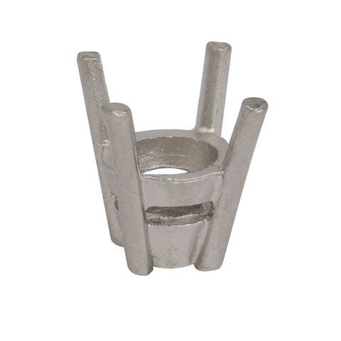 18ct White Tapered K Setting