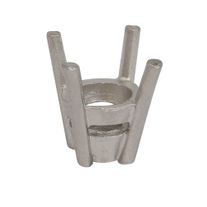 9ct White Tapered K Setting